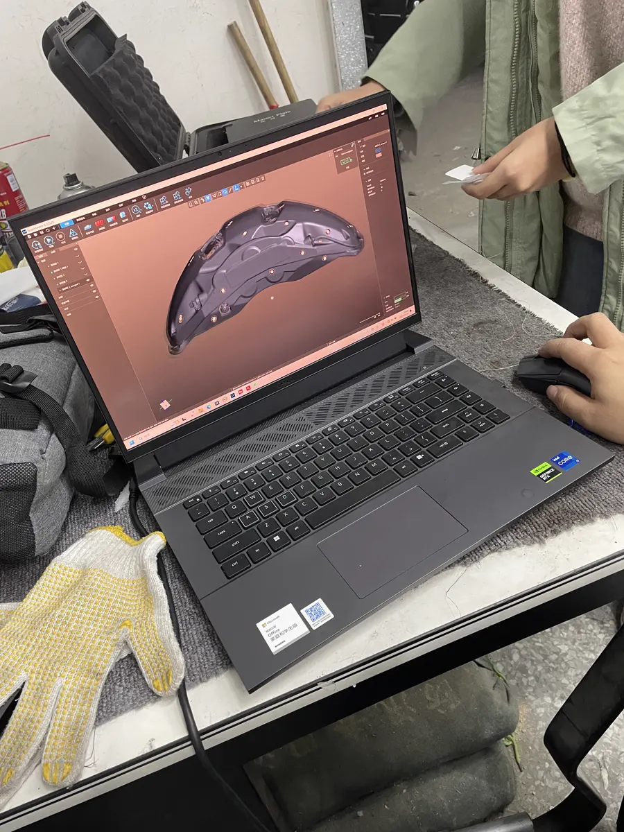Brake caliper CAD engineering review