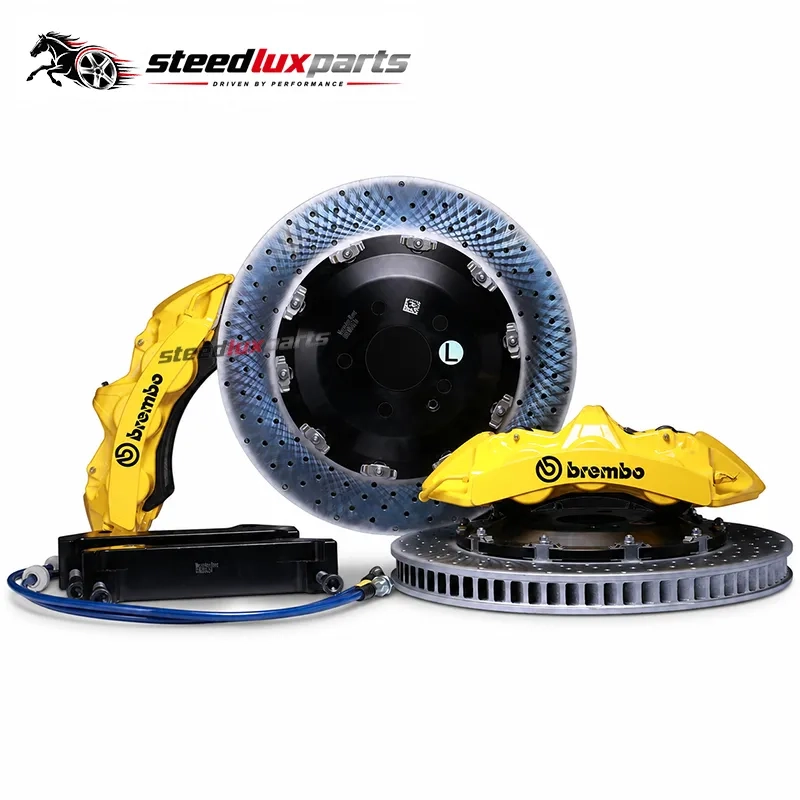 2011 BMW 550i caliper Brembo 6-piston kit image 4