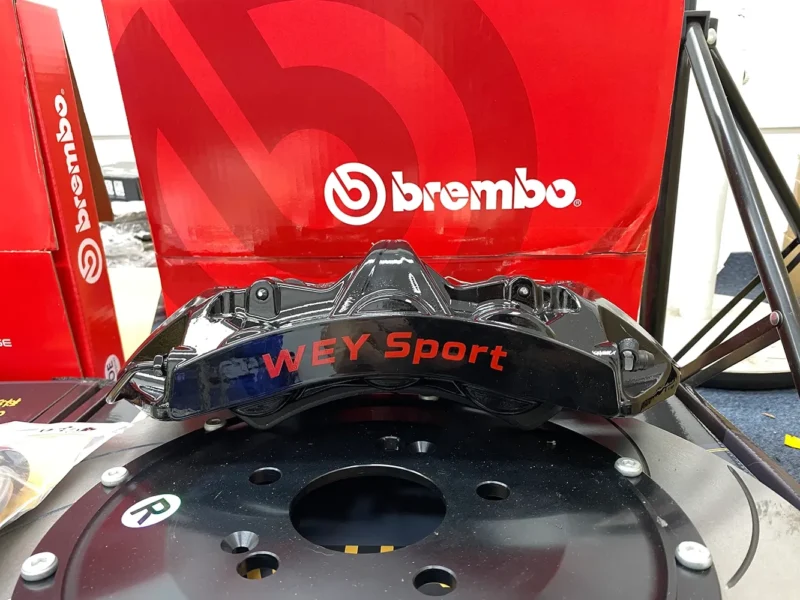lexus is250 brake caliper GT6 six piston kit with rotors and brackets