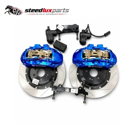V6 six piston front brake calipers with custom color and authorized logo options for Toyota Hilux