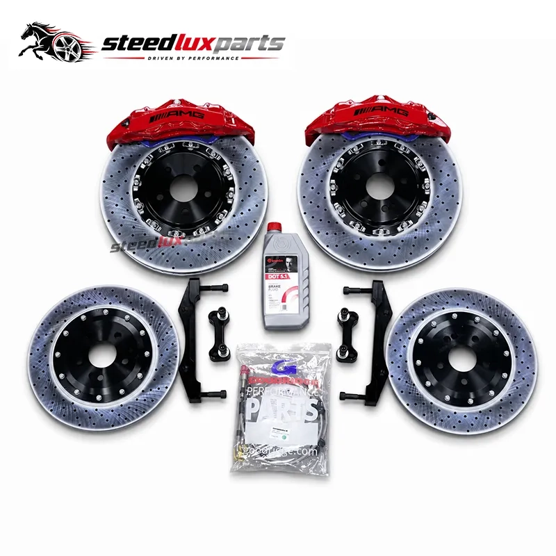 AMG Brake Calipers 6 Piston Kit for 18+ Wheels