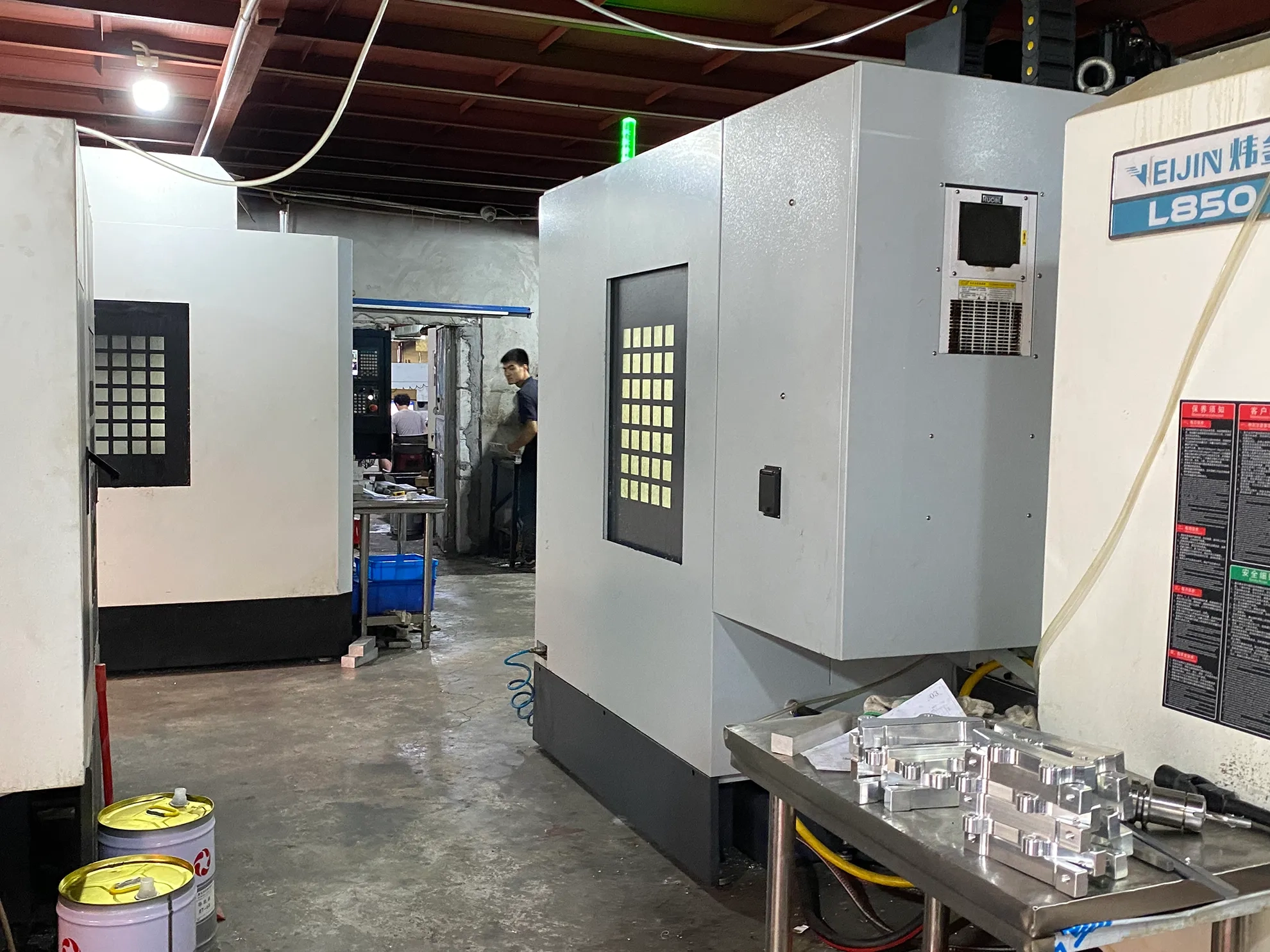 SteedLuxParts warehouse storage area for brake caliper orders