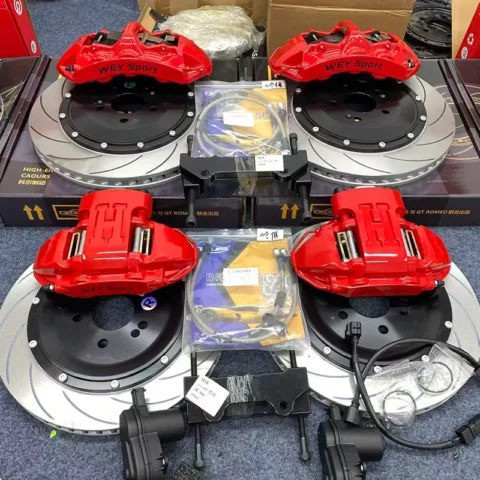 Land Cruiser 70 caliper kit, GT6 Front and Rear EPB