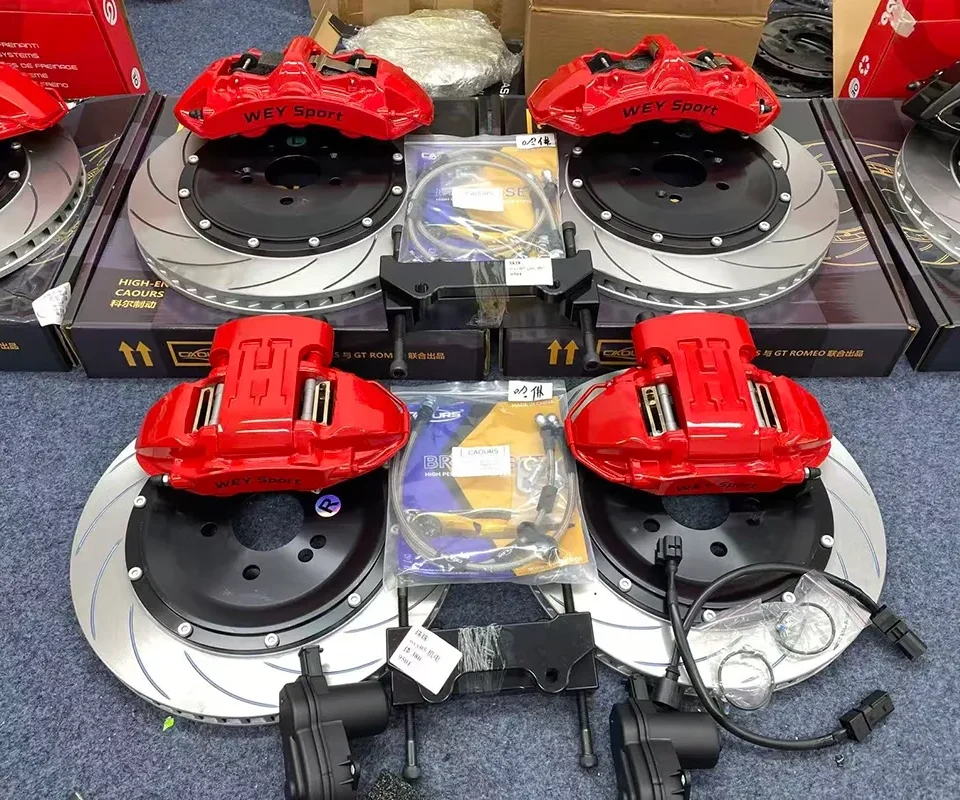 Land Cruiser 70 caliper kit, GT6 Front and Rear EPB