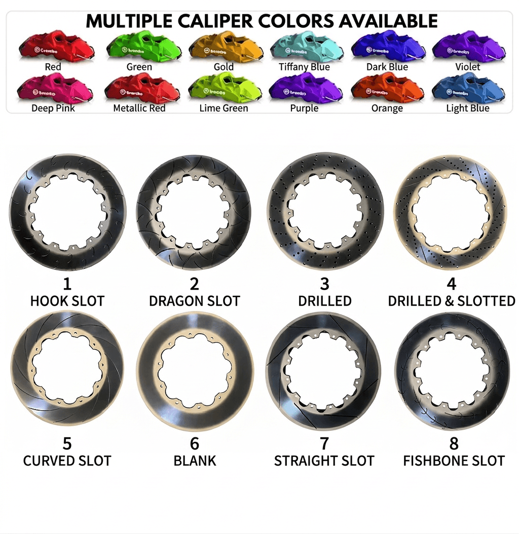Cadillac Escalade Big Brake Kit V6 6-Piston Front image 6