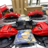 Land Cruiser 70 caliper kit, GT6 Front and Rear EPB image 4