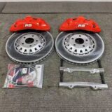 BMW X3 F25 Akebono 8N front 6-piston brake caliper kit detail view
